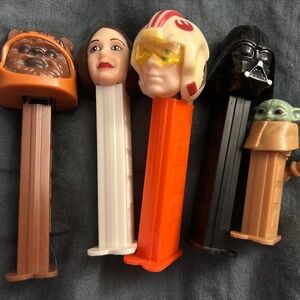 Vintage Star Wars Pez dispensers